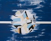 Botschaft von Merkur, 2016, Acrylmalerei